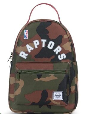 Herschel Supply Co. NBA Toronto Raptors Nova Backpack Woodland Camo